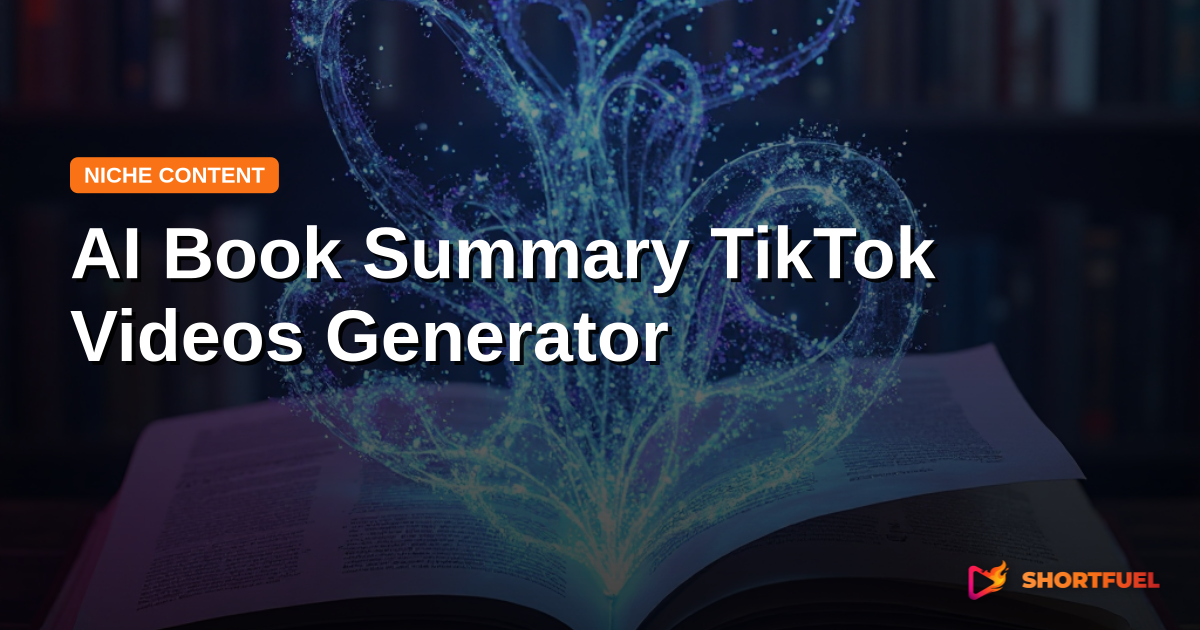 AI Book Summary TikTok Videos Generator